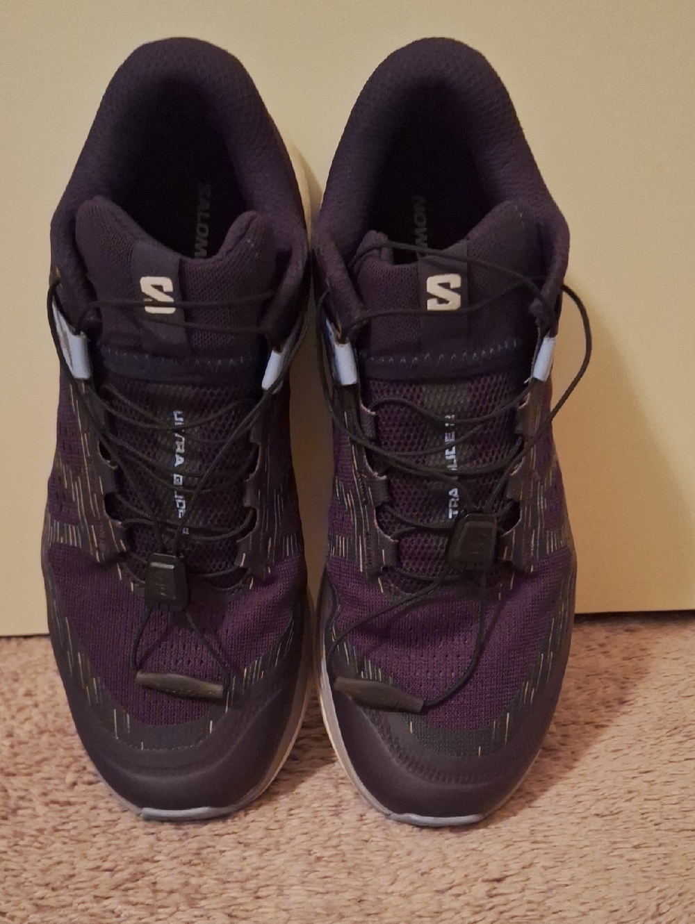 Salomon Ultra Glide 2 Trail Running Shoes - Deep Purple with Black Accents